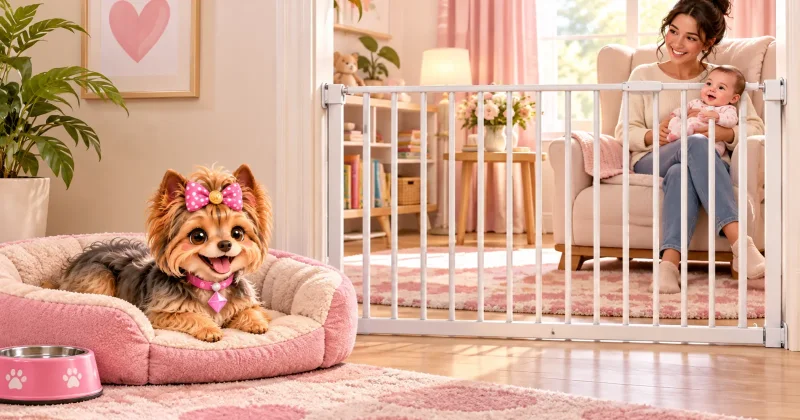 Yorkie and Baby: How to Set Up a Calm Home Yorkie and Baby: How to Set Up a Calm Home